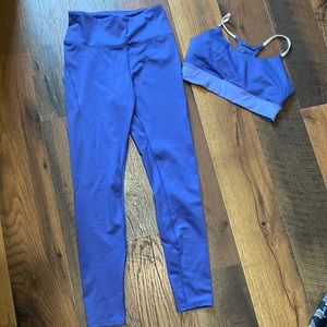 Marika matching set of sports bra and leggings! Never worn.